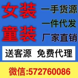 中欧爆款童装女装 微信招代理加盟 支持一件代发