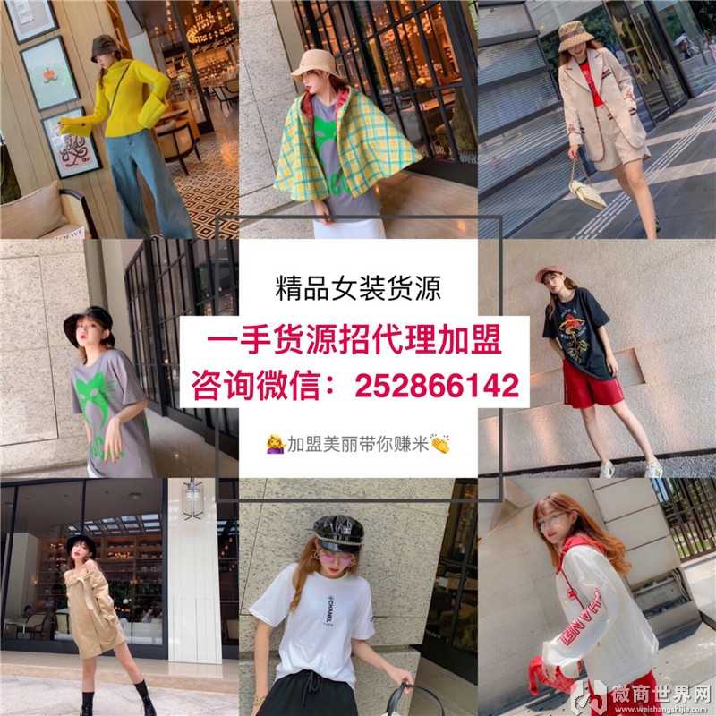 2019年爆款网红抖音女装厂家货源一件代发加盟教引li