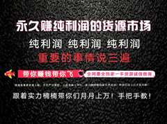 一手货源火爆项目即加入就赚，好项目就是牛