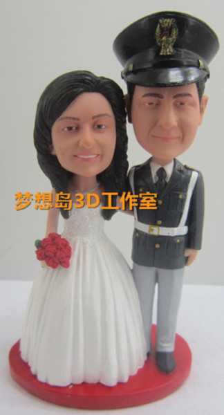 3d人像定制 3d人像代工修图 婚纱人像 3d打印 结婚照 3d婚纱 人像15