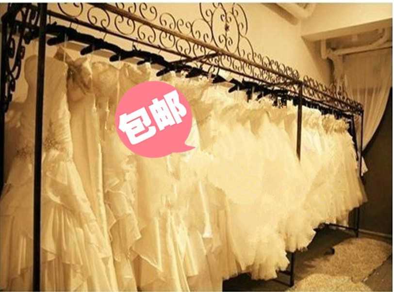 铁艺服装架礼服婚纱展示架落地婚纱架婚纱店货架 江浙沪包邮