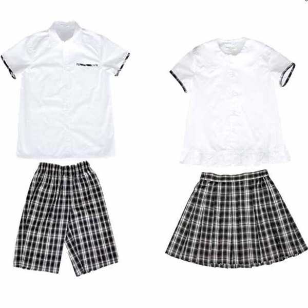 校服男女生夏装礼服短袖短裙上学礼服