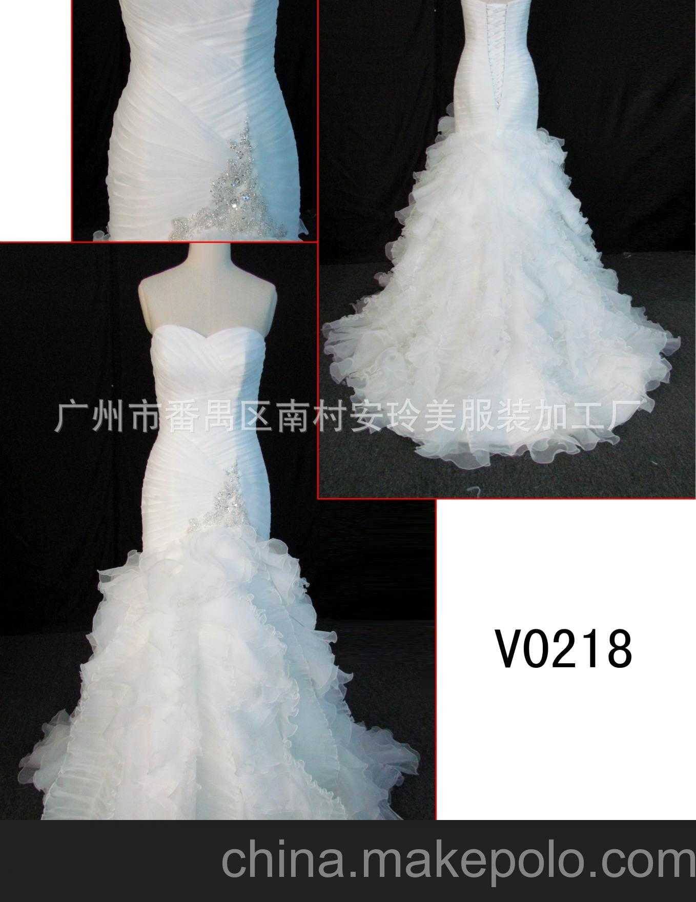 v0218 抹胸绑带婚纱 绑带纱裙 抹胸绑带婚纱 抹胸绑带婚纱 抹胸