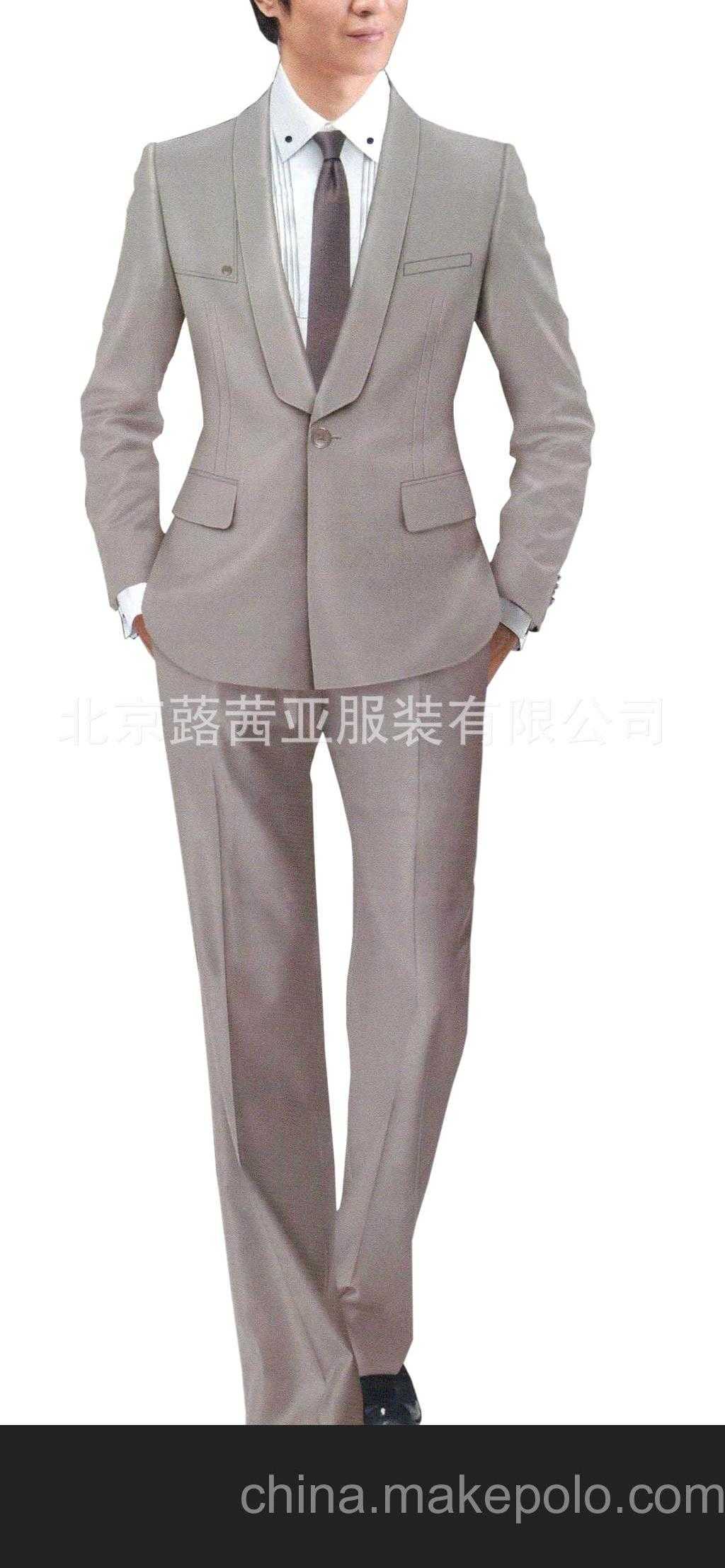 供应男式西服 毛料西服套装 西装制服定制