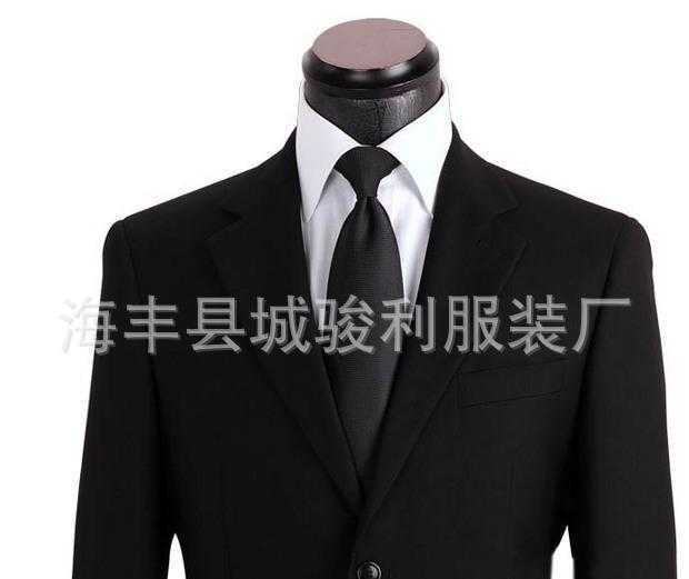 男西服海丰时尚修身混纺男西服套装男西服oem0