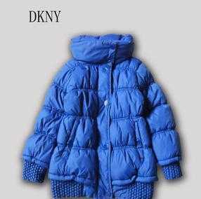 年新款 童装 童棉衣 外贸棉衣 品牌童装 dkny两色棉衣