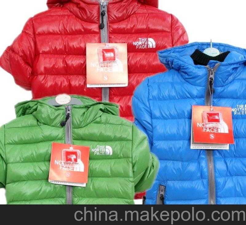 the north face 童装羽绒服 批发外单儿童羽绒服 冬季新品童装