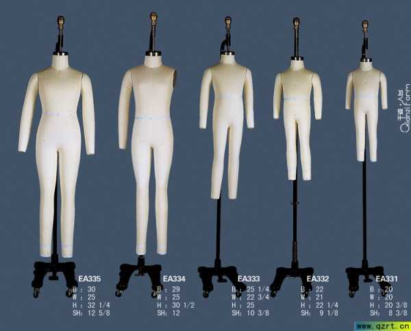 供应欧版童装裁剪制衣人台 全身打版人台