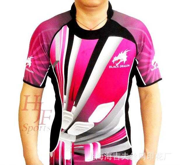 上半年流行款橄榄球服rugby jersey加工定制橄榄球运动套装