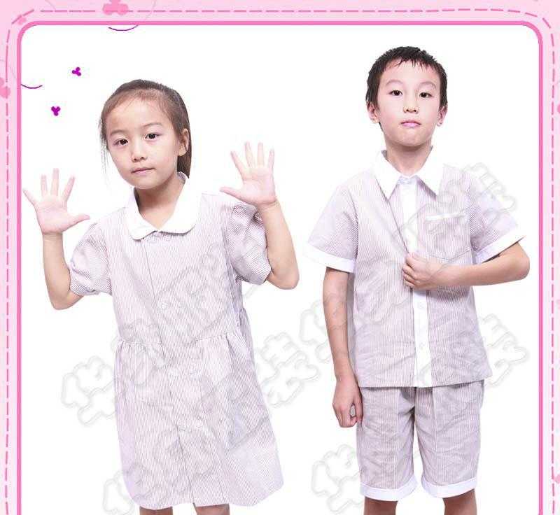 宝鸡幼儿园园服校服儿童运动套装六一儿童节服装批发hs