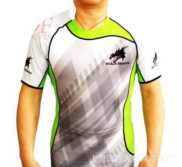 年流行款橄榄球服rugby jersey加工定制橄榄球运动套装