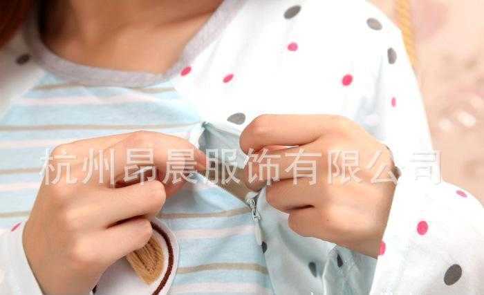 乐乐熊月子服新款春夏秋喂奶服 舒适家居服哺乳装睡衣裤套装