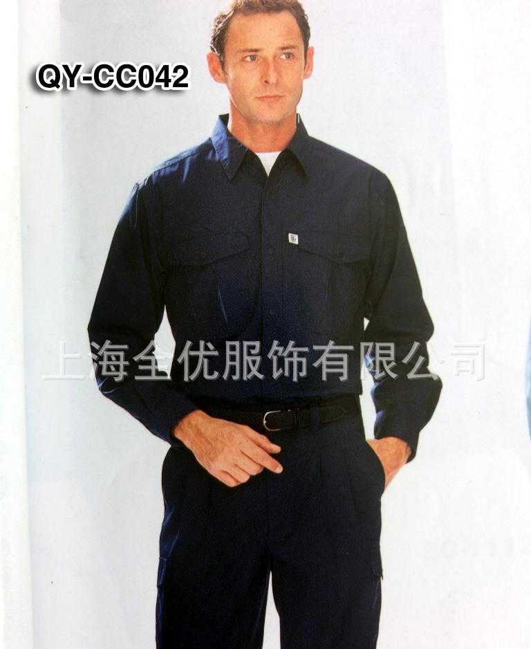 厂家直销 厂服上海工作服涤卡工作服,劳保工作服耐磨耐洗价优