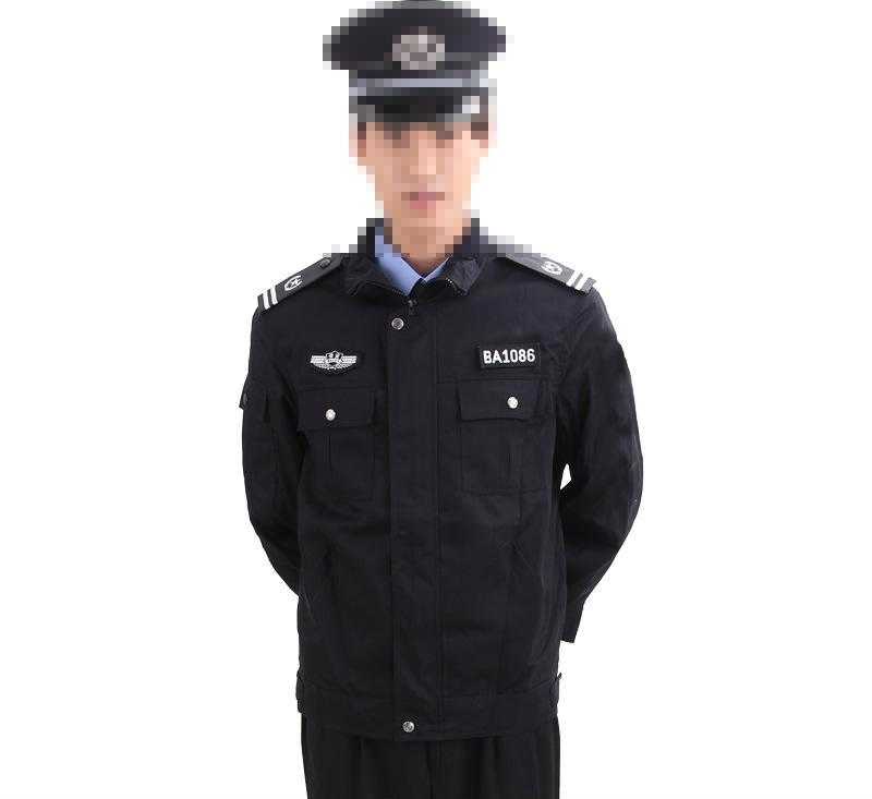 厂家供应 订制 生产安保工作服套装 优质工作服套装定做