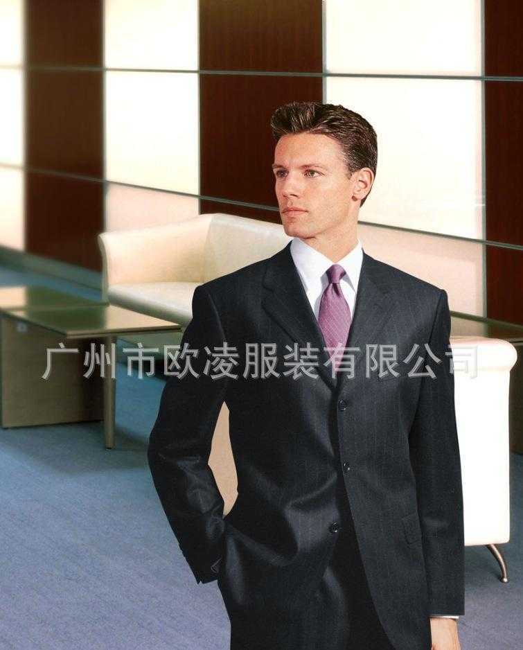 厂家直销 男士西服 职业套装 时尚男西装 广州西服 广州制服定制