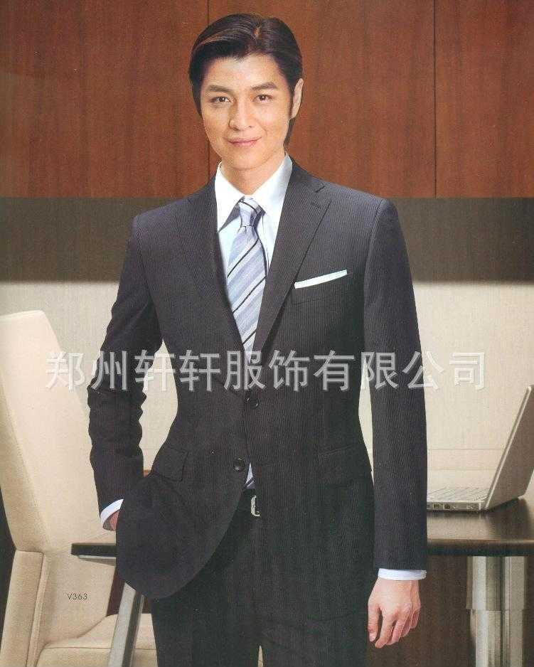 时尚职业装 男式西服套装 休闲西服 男士修身西服 可定做