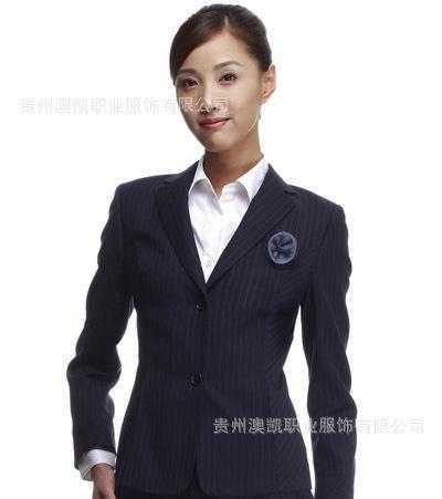 办公职业女西服时尚小西装商务女西服修身韩版西服akzy