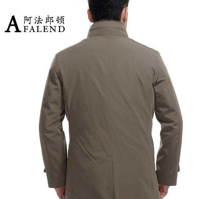 中老年男装羽绒服批发男士中长款羽绒服厂家直销新款一件代发1