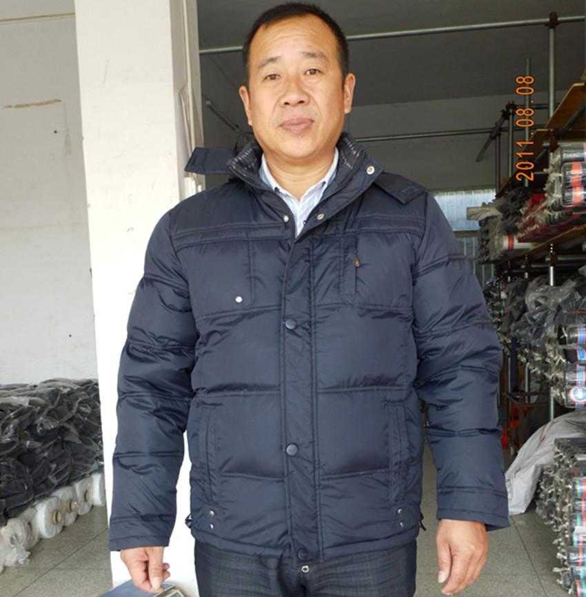 中老年男装 男士加厚加肥加大码羽绒服 厂家直销特价批发一件代发